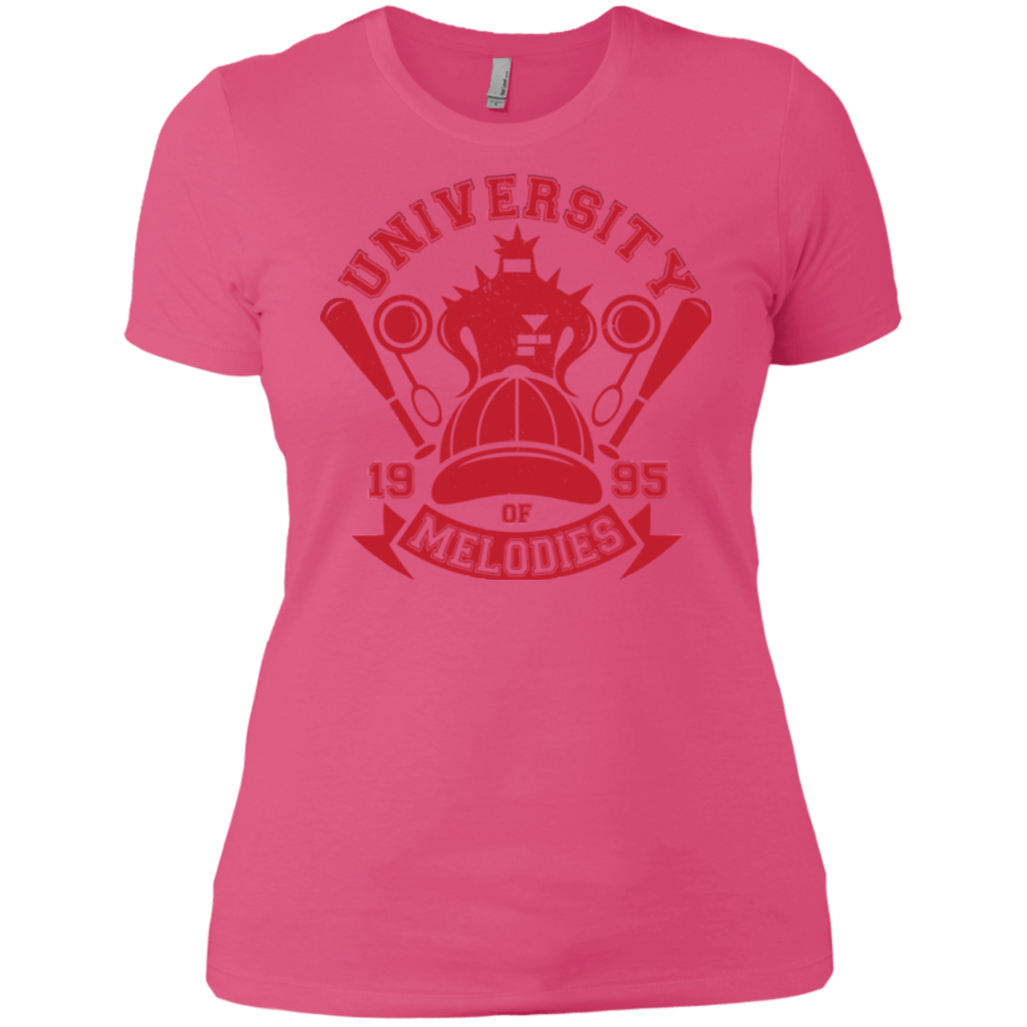 T-Shirts Hot Pink / X-Small University of Melodies Women's Premium T-Shirt