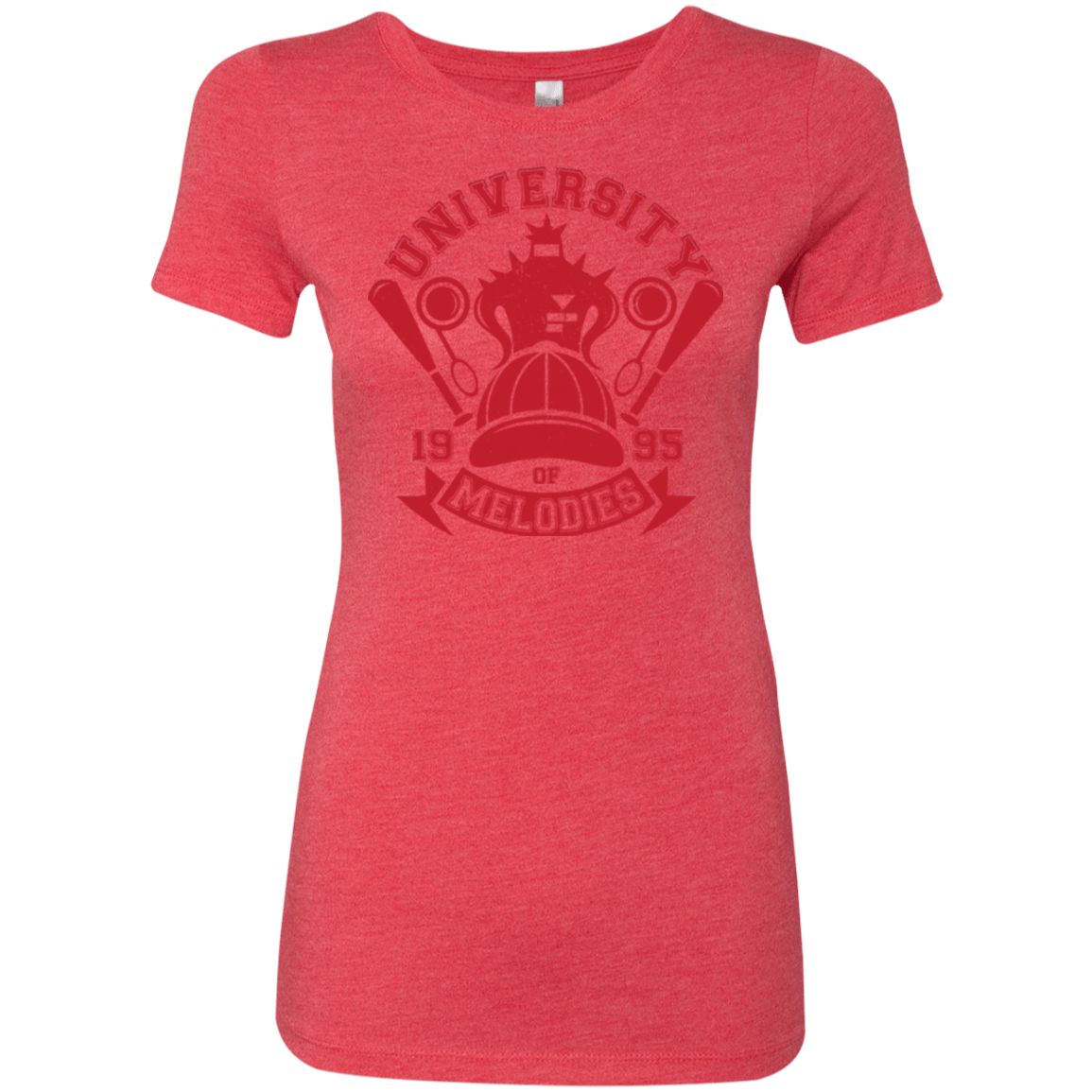 T-Shirts Vintage Red / Small University of Melodies Women's Triblend T-Shirt