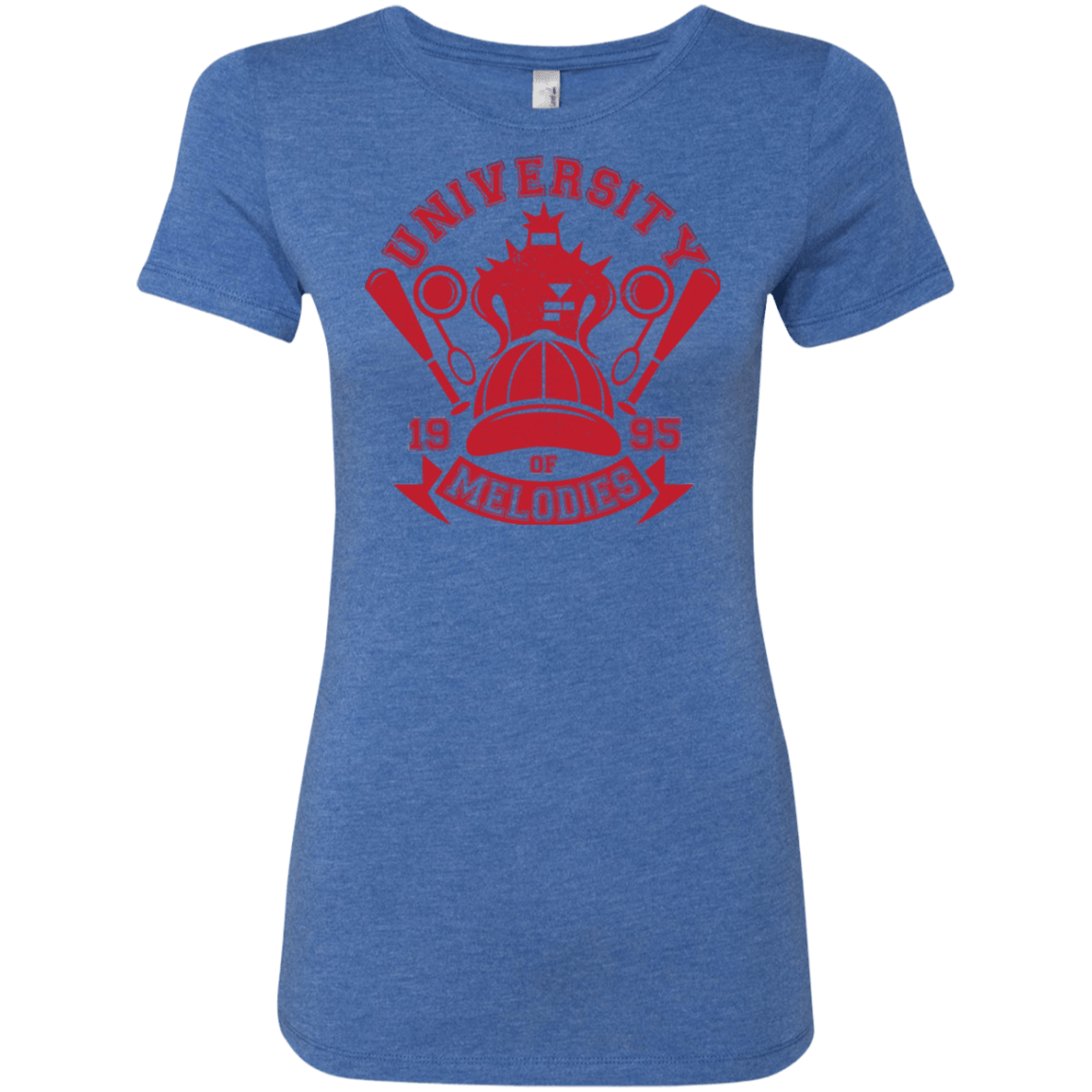 T-Shirts Vintage Royal / Small University of Melodies Women's Triblend T-Shirt