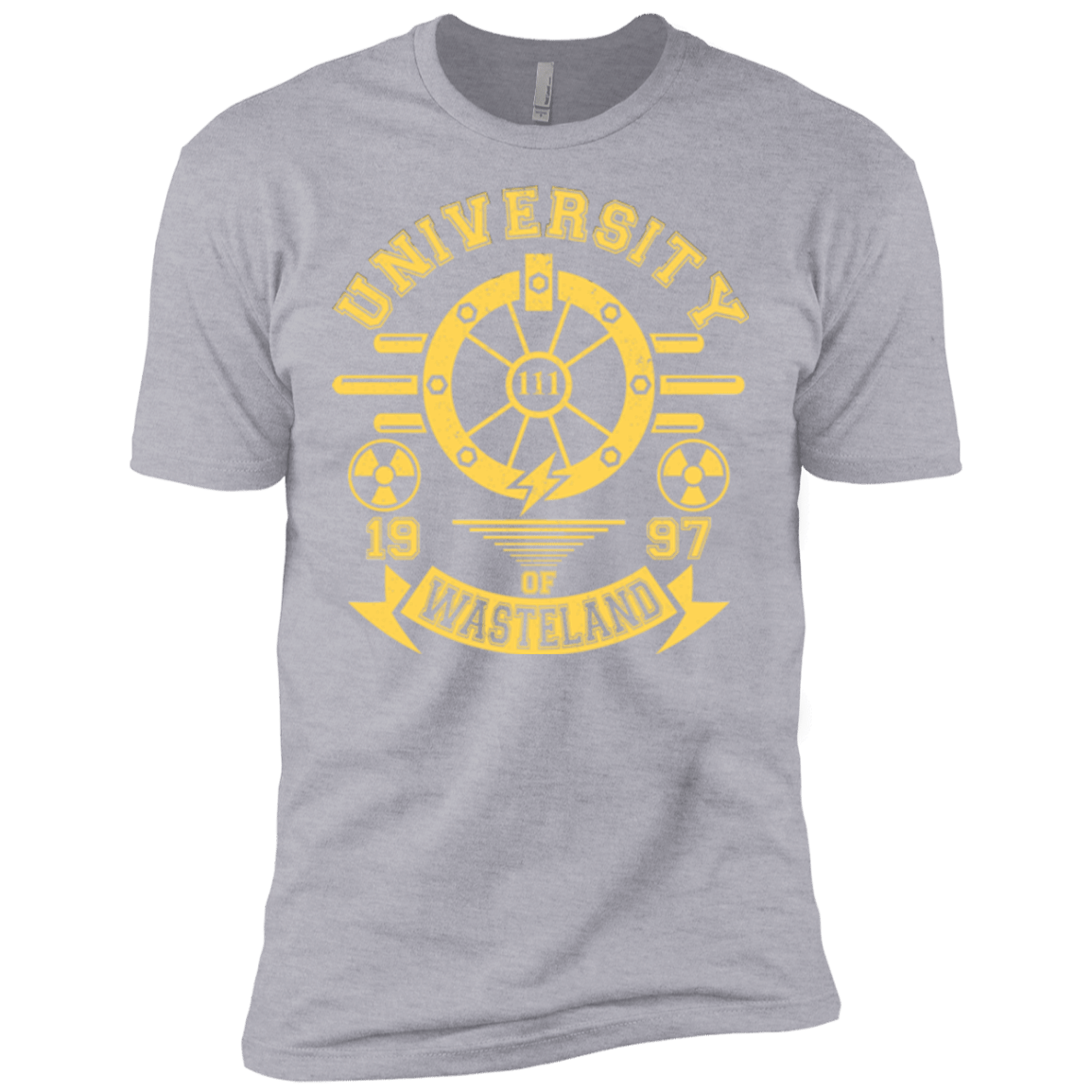 T-Shirts Heather Grey / X-Small University of Wasteland Men's Premium T-Shirt