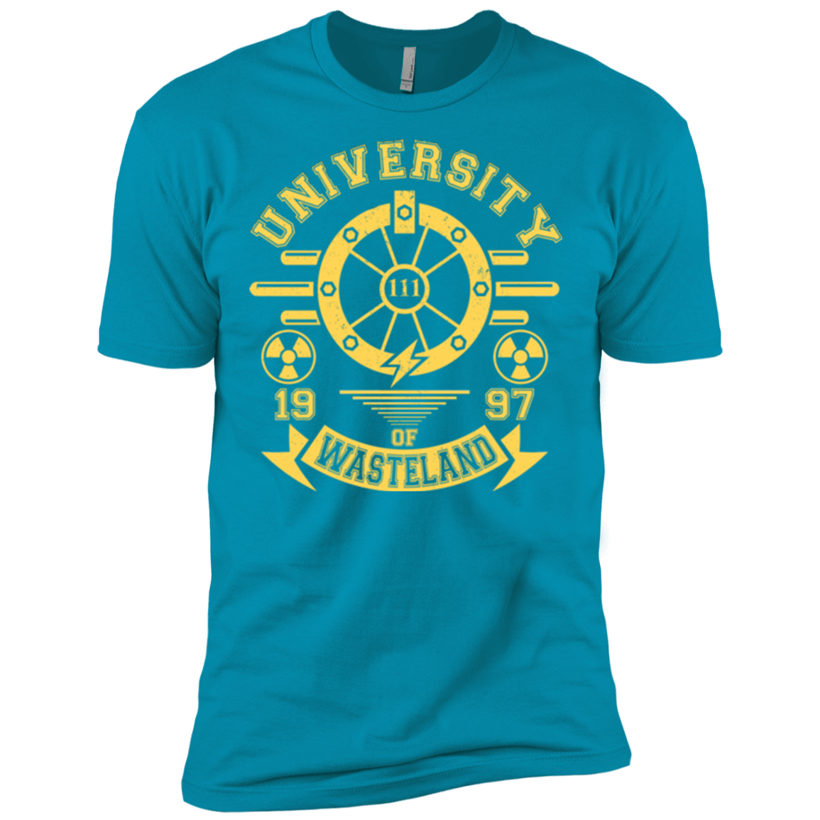 T-Shirts Turquoise / X-Small University of Wasteland Men's Premium T-Shirt