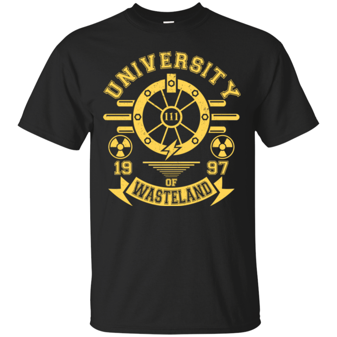T-Shirts Black / Small University of Wasteland T-Shirt