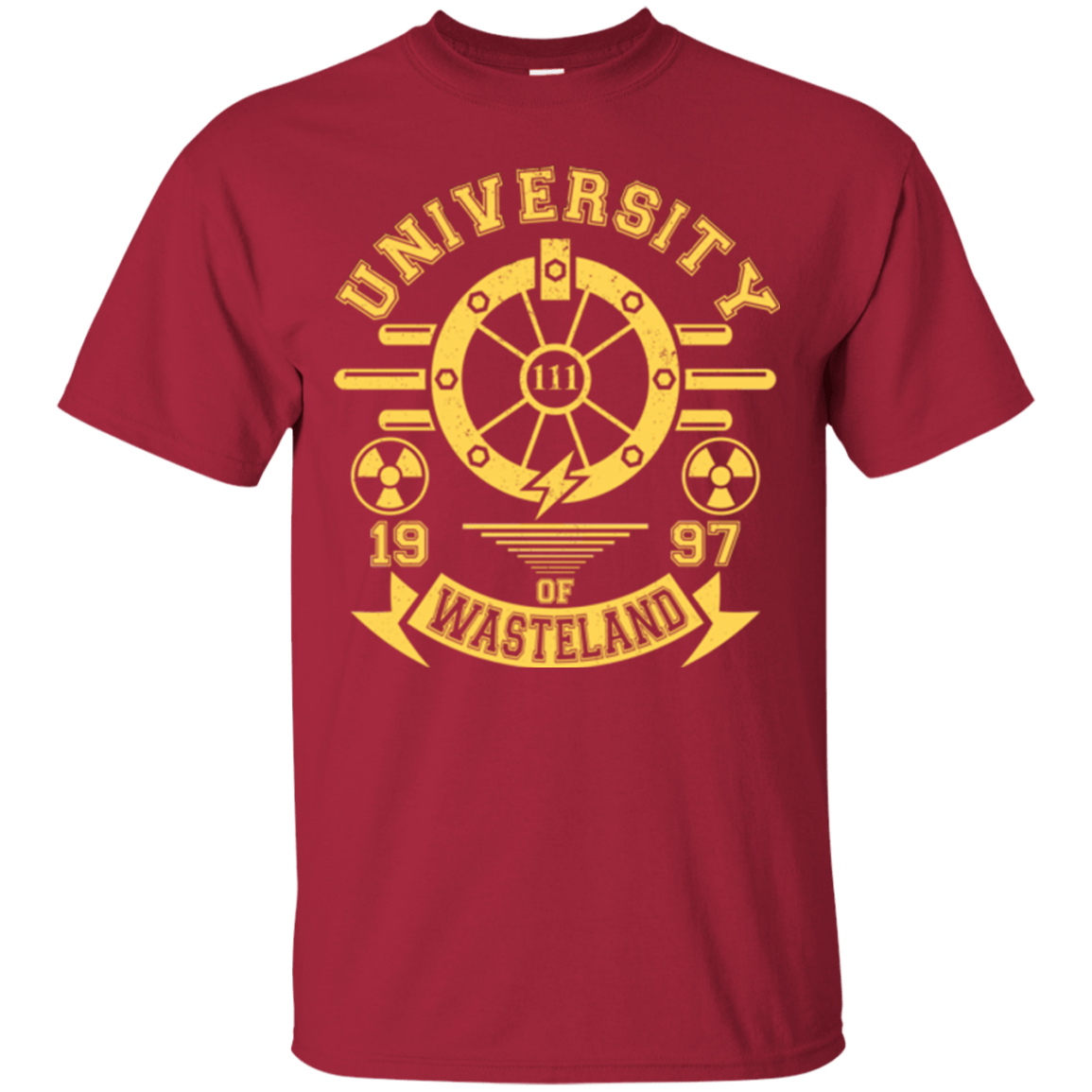 T-Shirts Cardinal / Small University of Wasteland T-Shirt