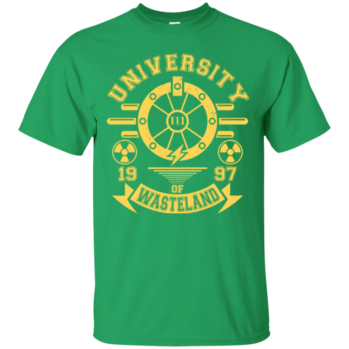 T-Shirts Irish Green / Small University of Wasteland T-Shirt