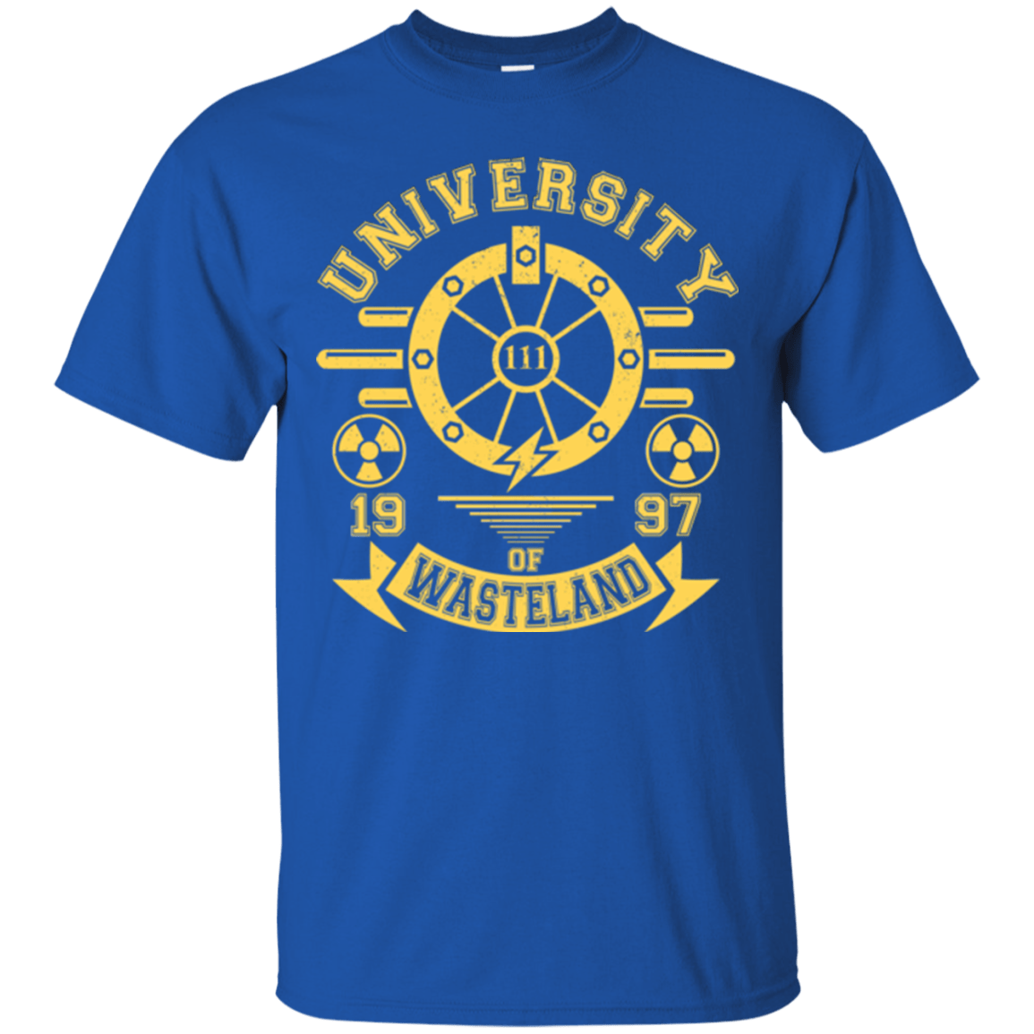 T-Shirts Royal / Small University of Wasteland T-Shirt
