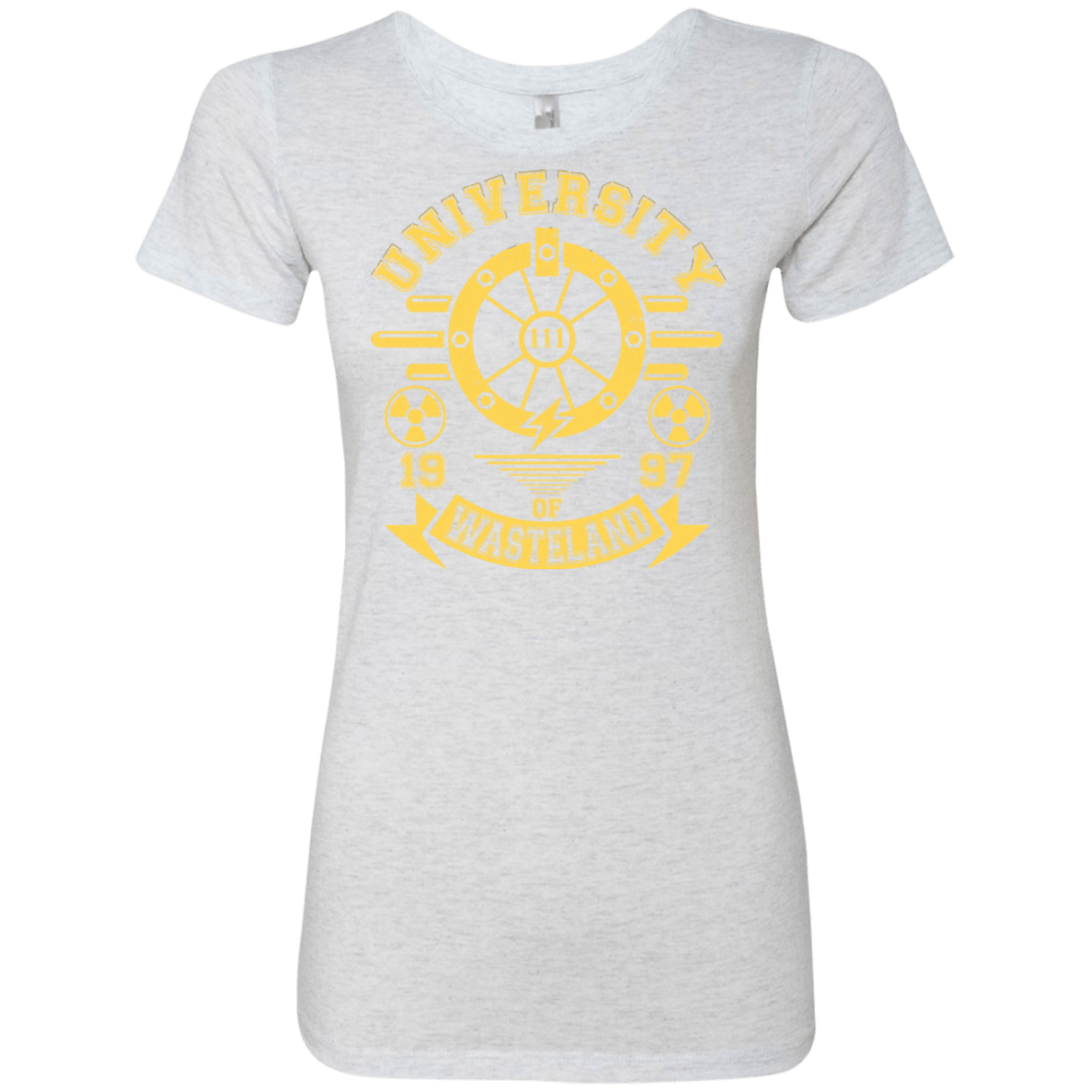 T-Shirts Heather White / Small University of Wasteland Women's Triblend T-Shirt