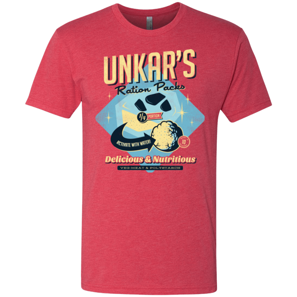 T-Shirts Vintage Red / Small Unkars Ration Packs Men's Triblend T-Shirt