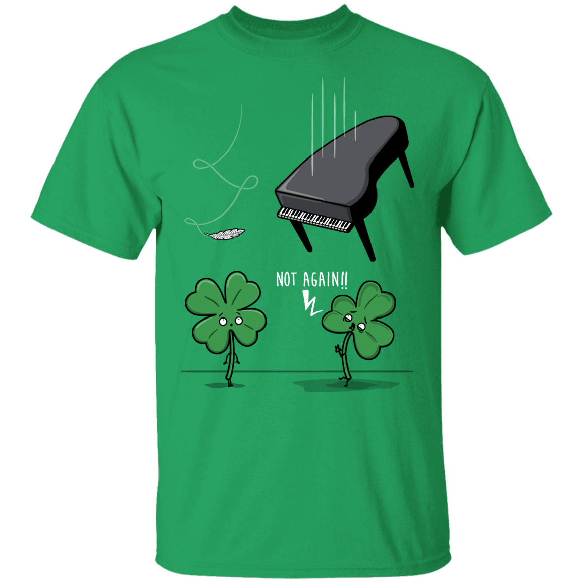 T-Shirts Irish Green / YXS Unlucky Clover Youth T-Shirt