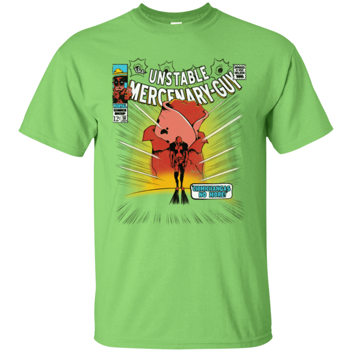 T-Shirts Lime / Small Unstable T-Shirt