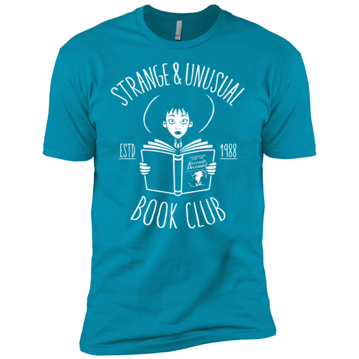 T-Shirts Turquoise / YXS Unusual Book Club Boys Premium T-Shirt