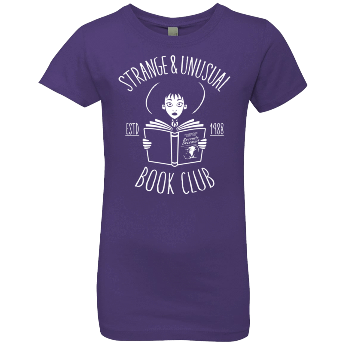 T-Shirts Purple Rush / YXS Unusual Book Club Girls Premium T-Shirt