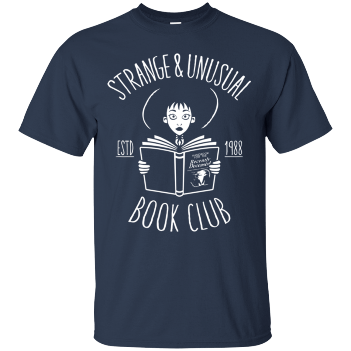 T-Shirts Navy / Small Unusual Book Club T-Shirt