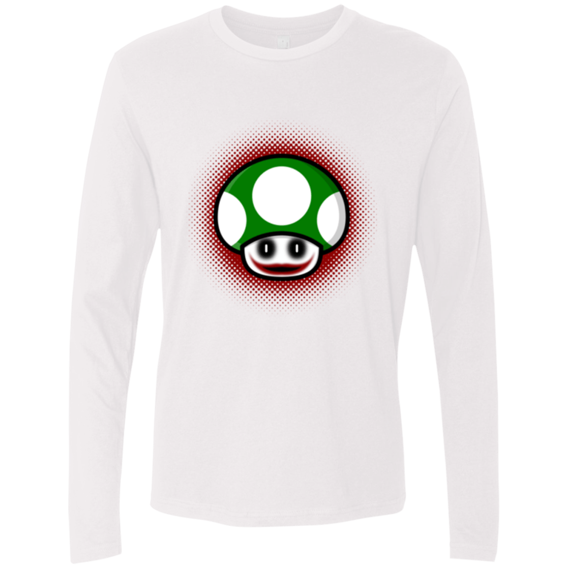 T-Shirts White / Small Up Joker Men's Premium Long Sleeve