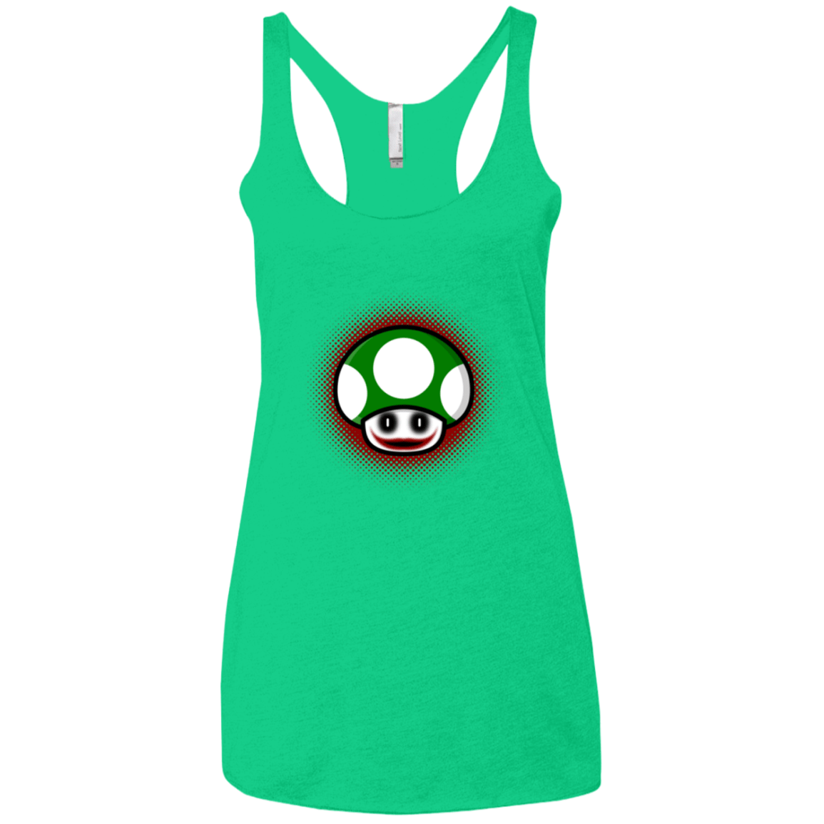 T-Shirts Envy / X-Small Up Joker Women's Triblend Racerback Tank