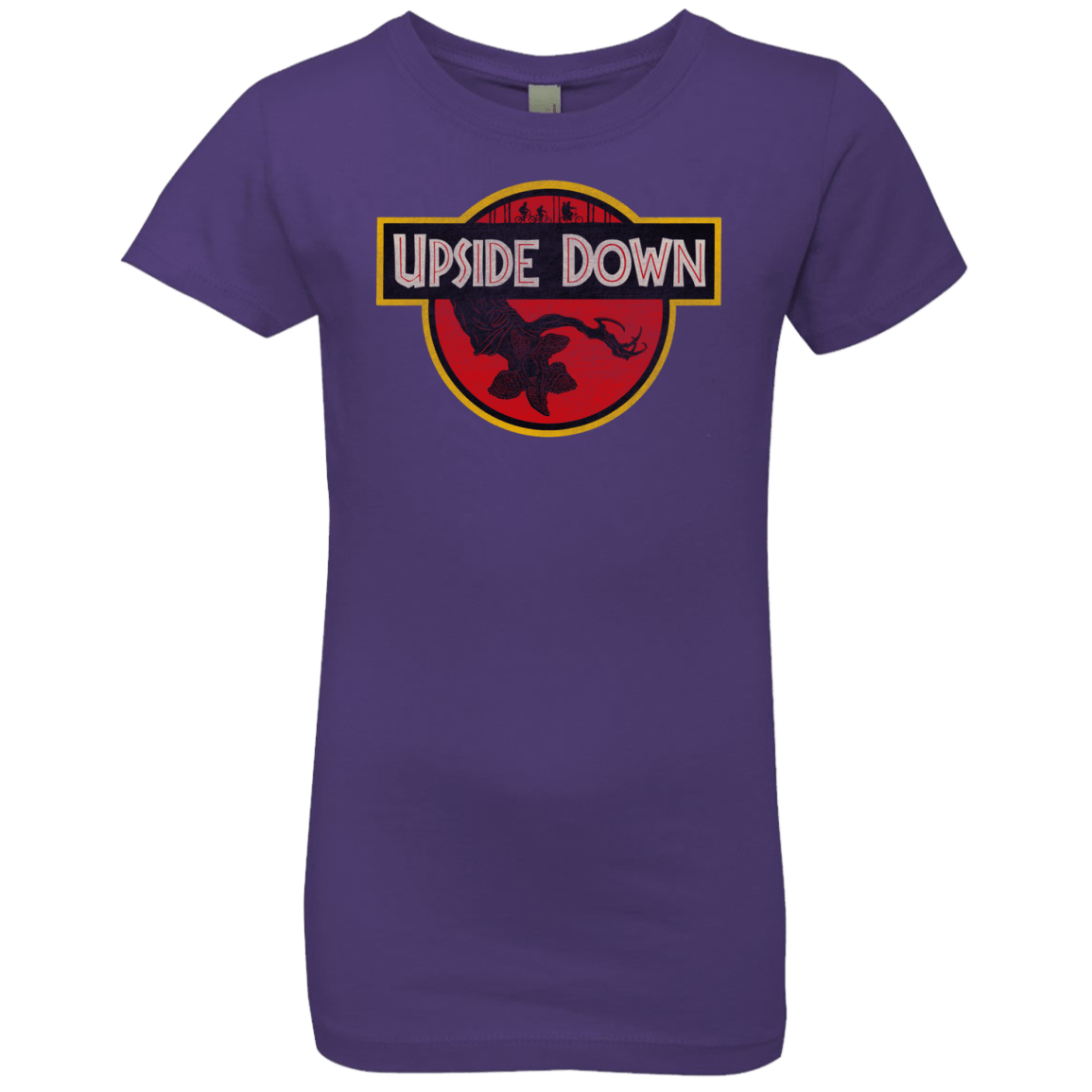 T-Shirts Purple Rush / YXS Upside Down Girls Premium T-Shirt