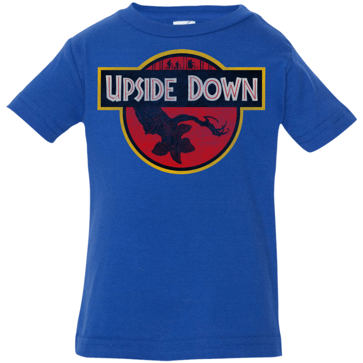 T-Shirts Royal / 6 Months Upside Down Infant Premium T-Shirt