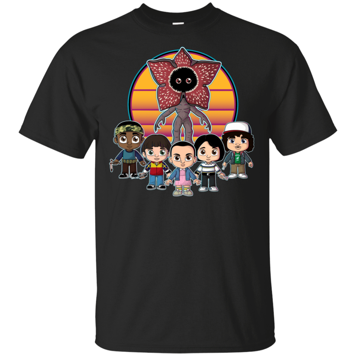 T-Shirts Black / S Upside Down T-Shirt