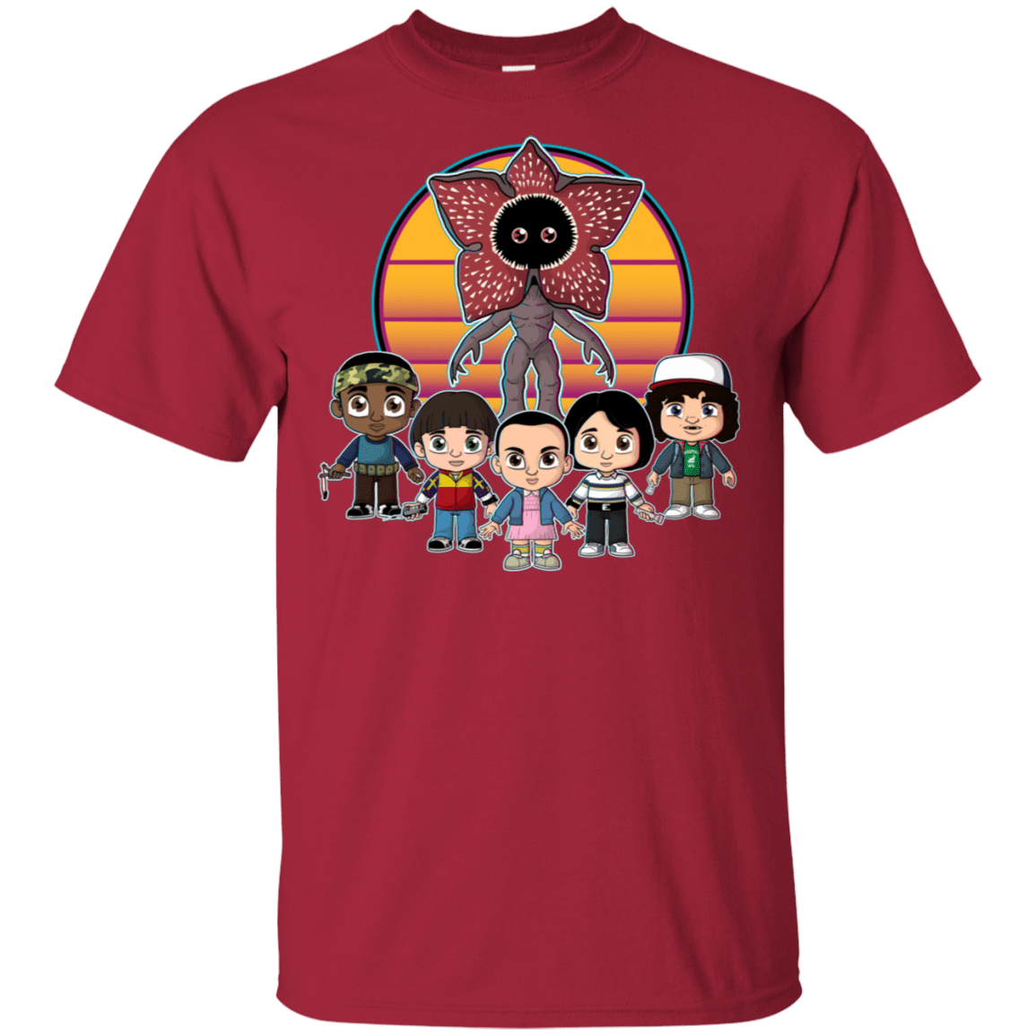 T-Shirts Cardinal / S Upside Down T-Shirt