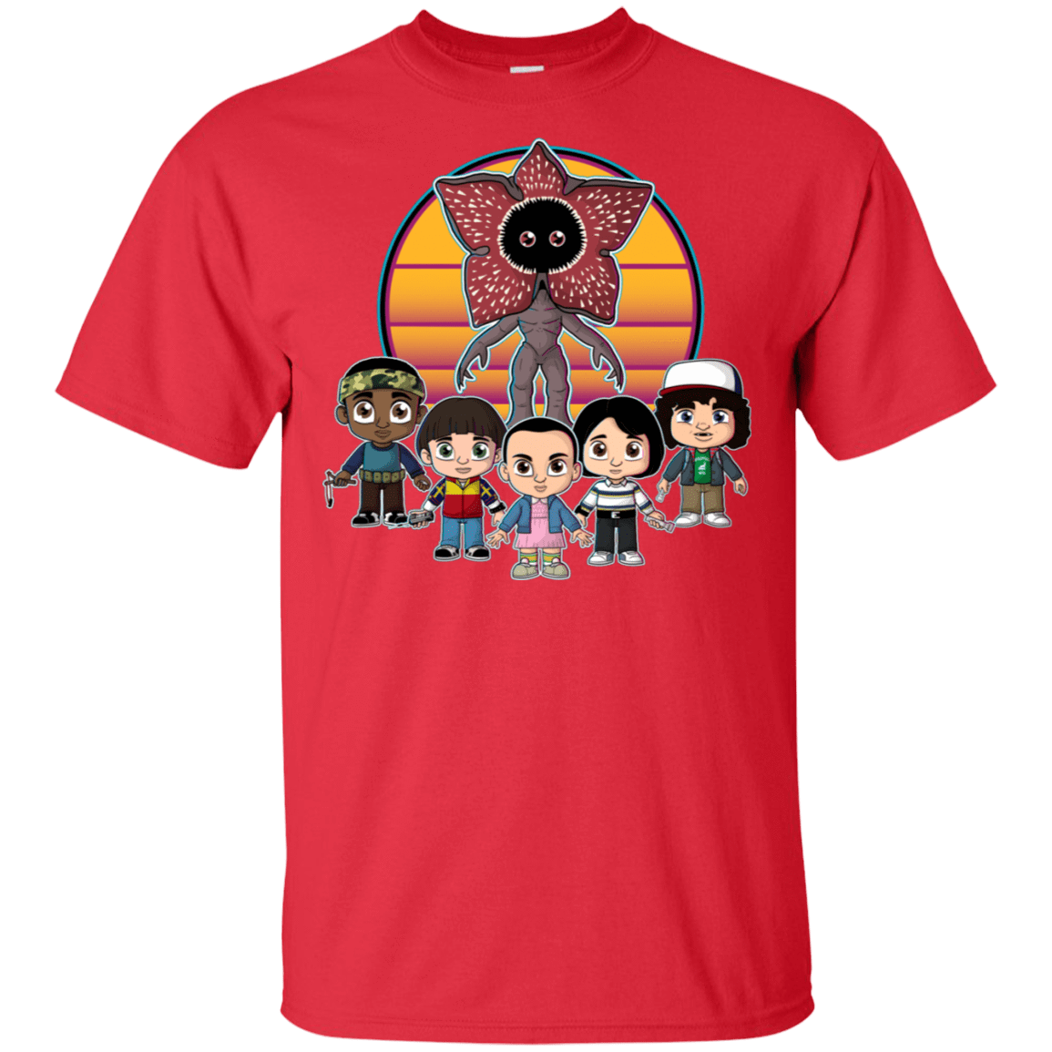 T-Shirts Red / S Upside Down T-Shirt