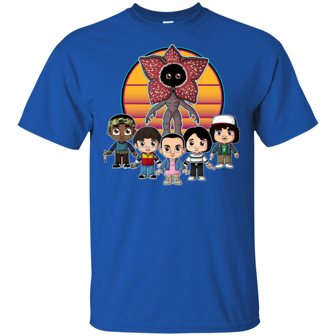 T-Shirts Royal / S Upside Down T-Shirt