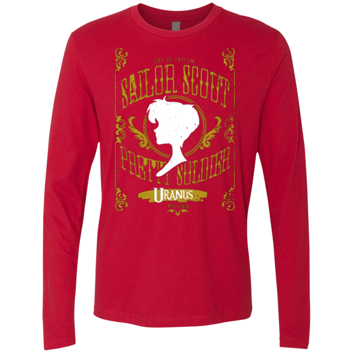 T-Shirts Red / Small Uranus Men's Premium Long Sleeve
