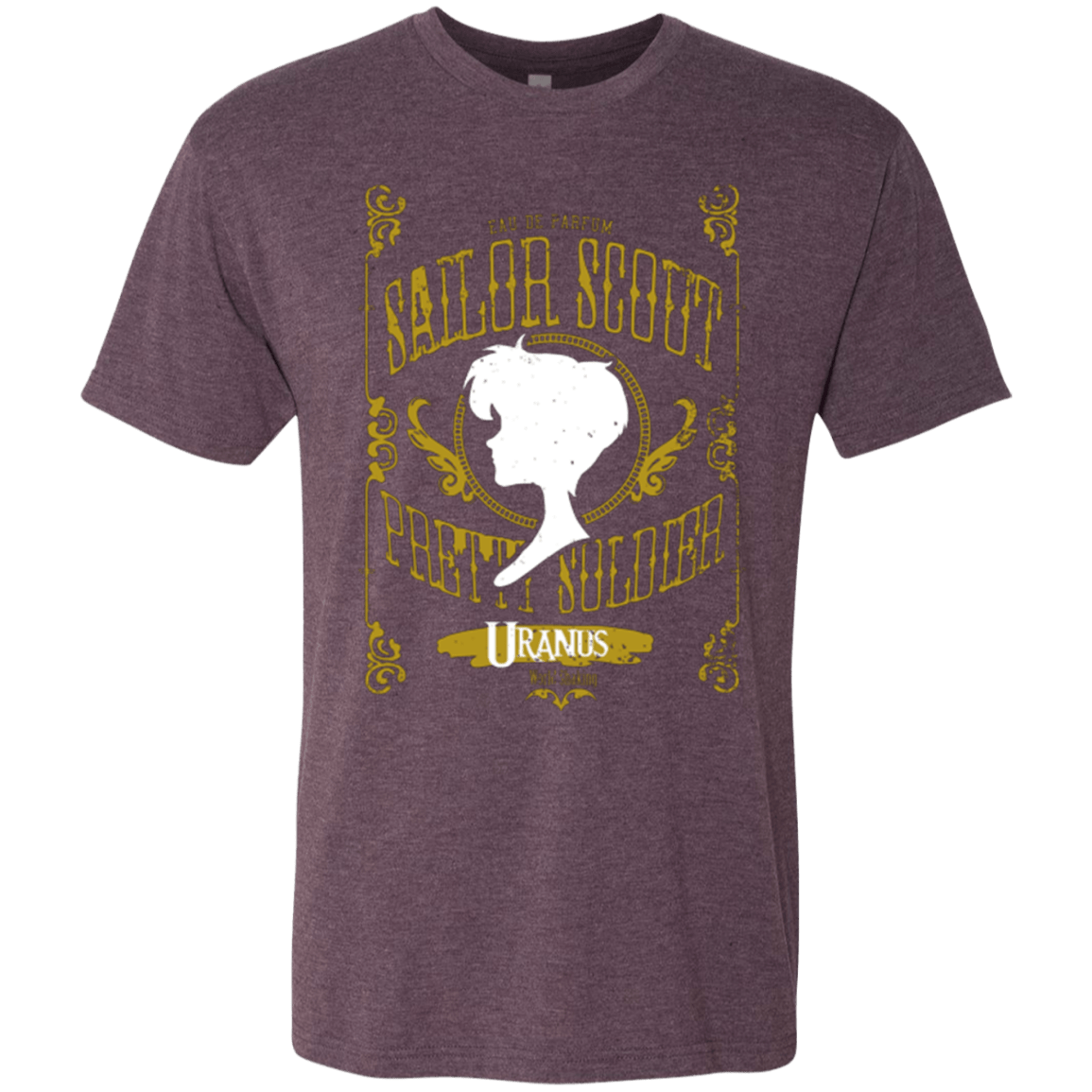 T-Shirts Vintage Purple / Small Uranus Men's Triblend T-Shirt