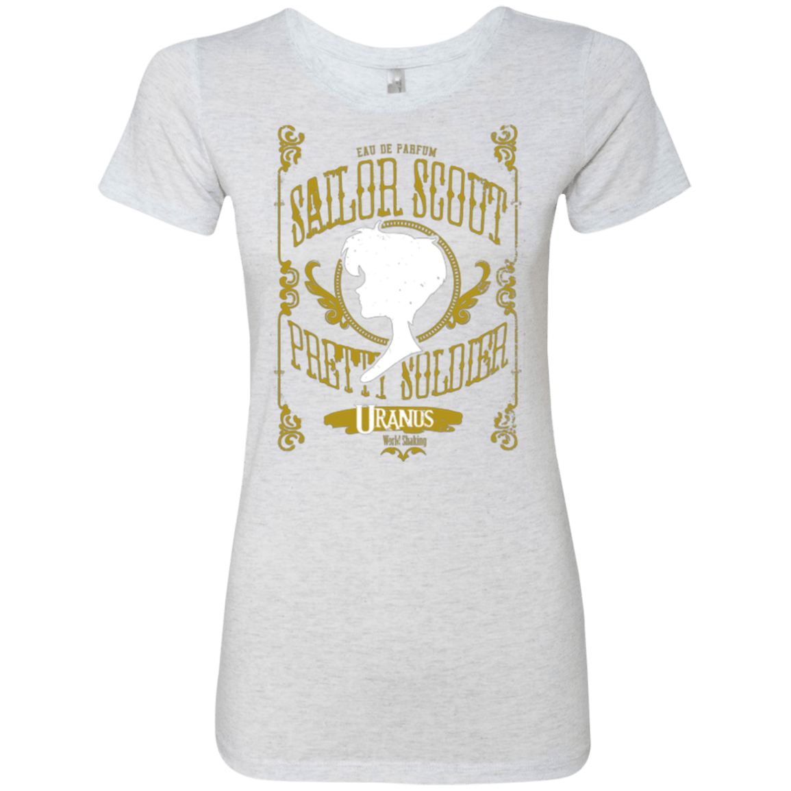 T-Shirts Heather White / Small Uranus Women's Triblend T-Shirt
