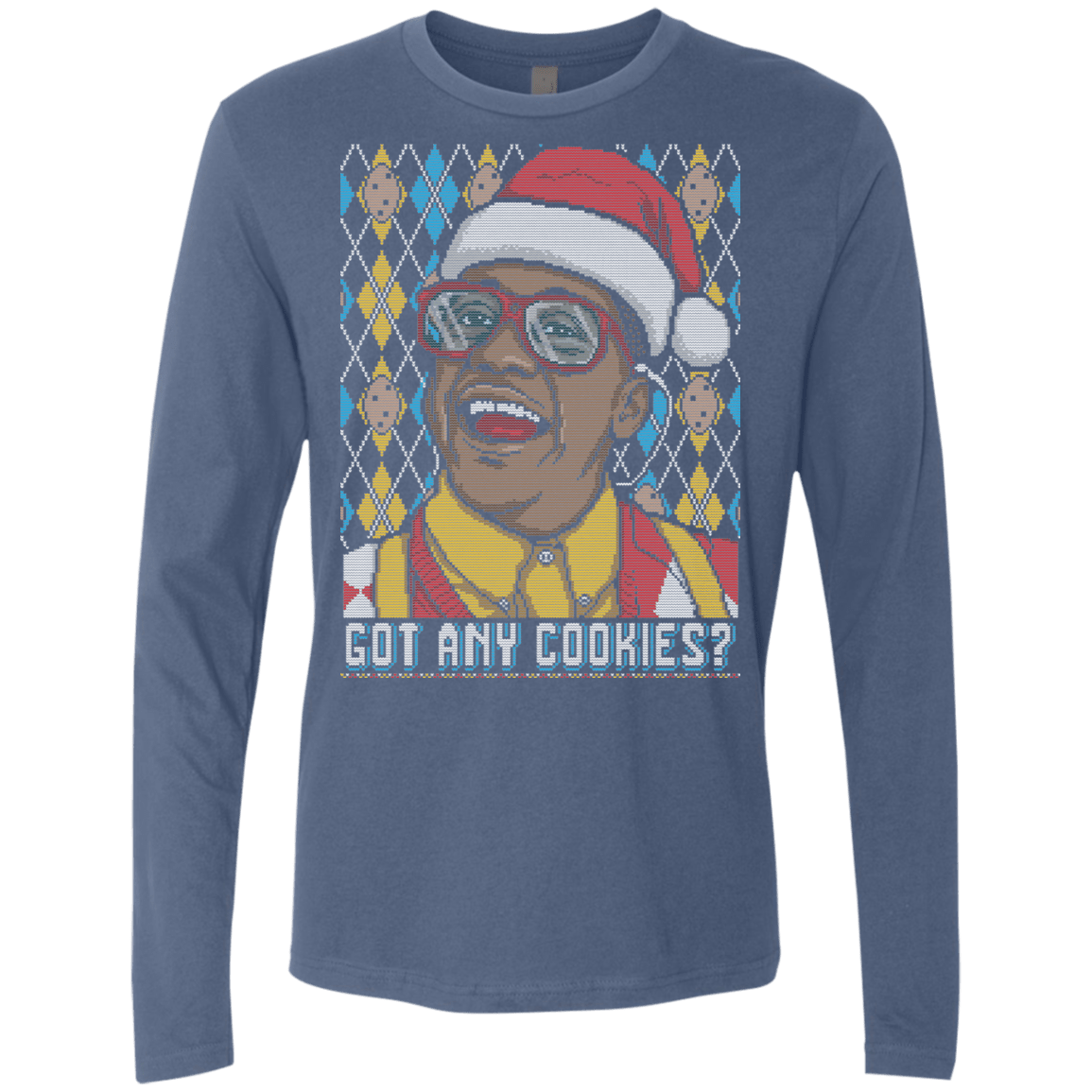 T-Shirts Indigo / Small URKEL SWEATER Men's Premium Long Sleeve