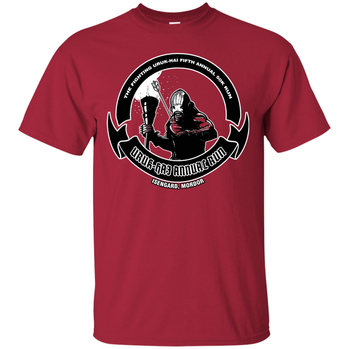 T-Shirts Cardinal / S Uruk Hai Annual Run T-Shirt