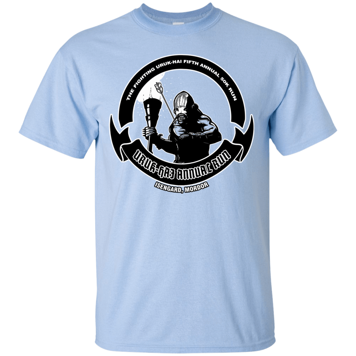 T-Shirts Light Blue / S Uruk Hai Annual Run T-Shirt