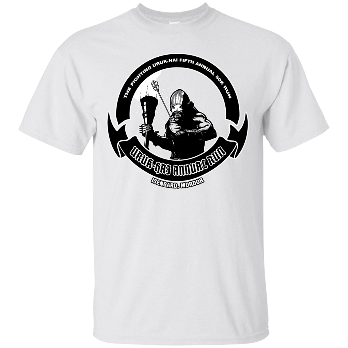T-Shirts White / S Uruk Hai Annual Run T-Shirt