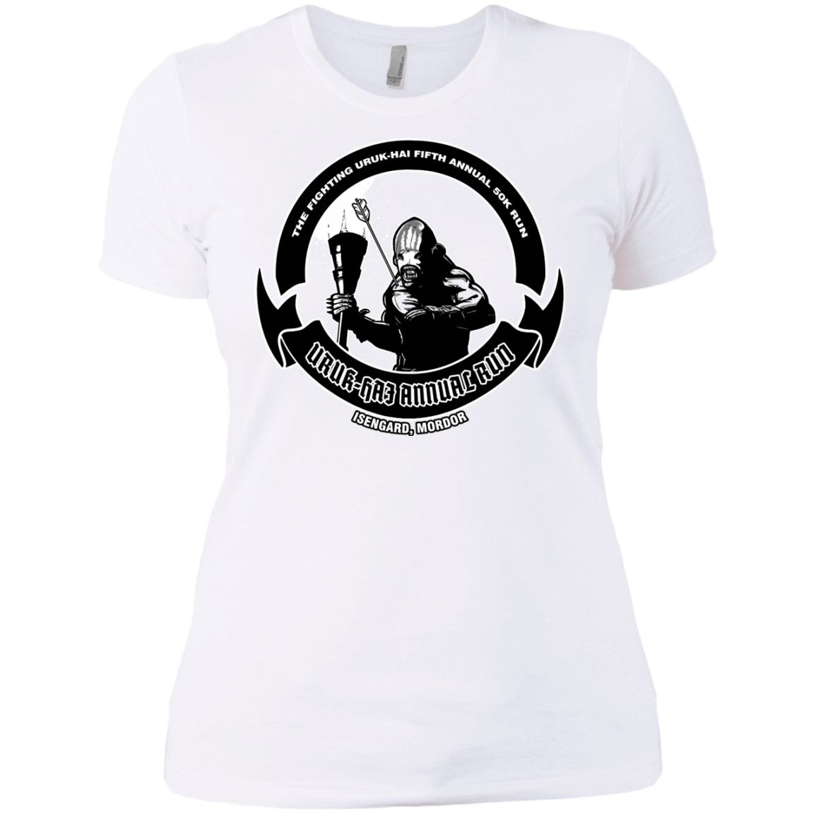 T-Shirts White / X-Small Uruk Hai Annual Run Women's Premium T-Shirt