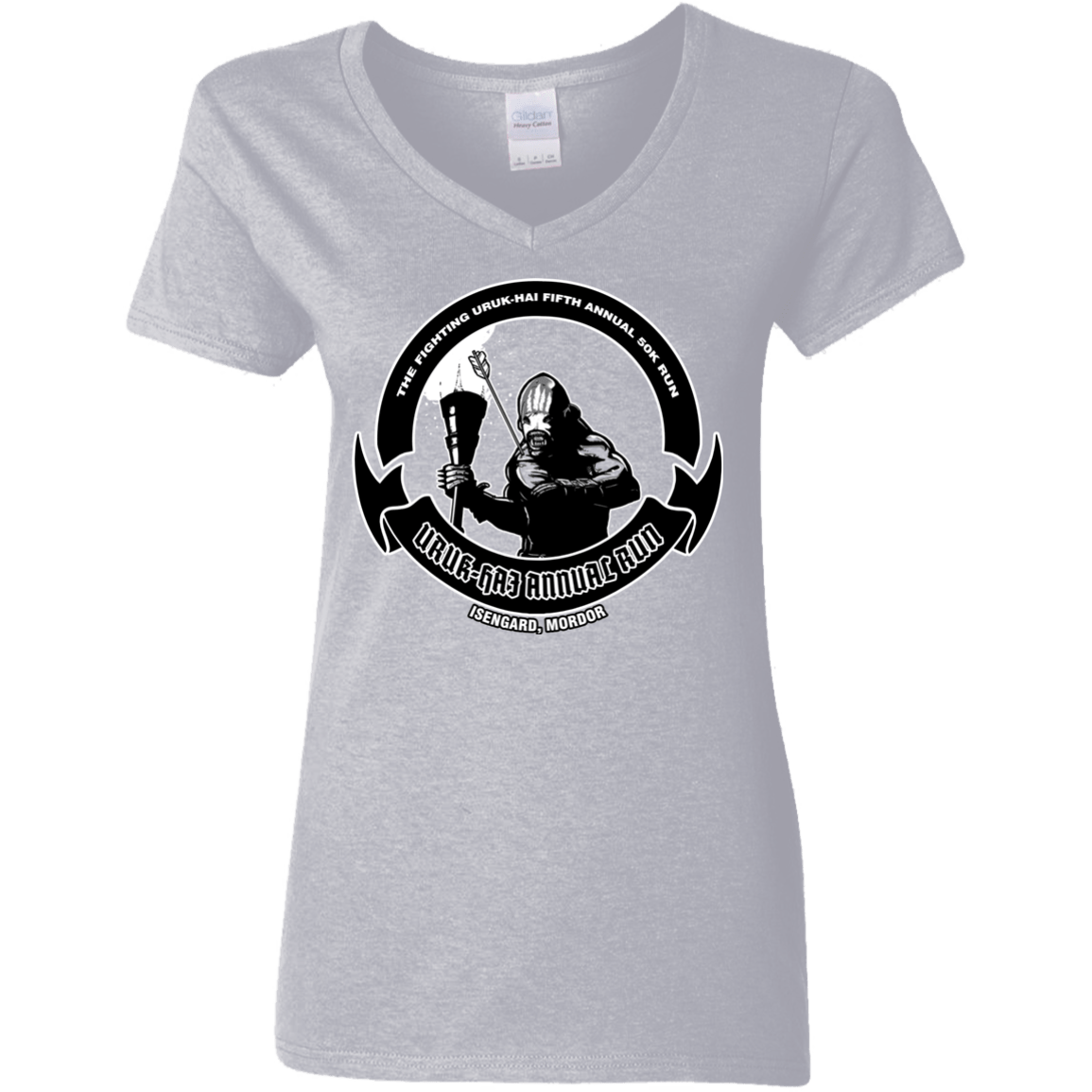 Uruk Hai Annual Run Women's V-Neck T-Shirt