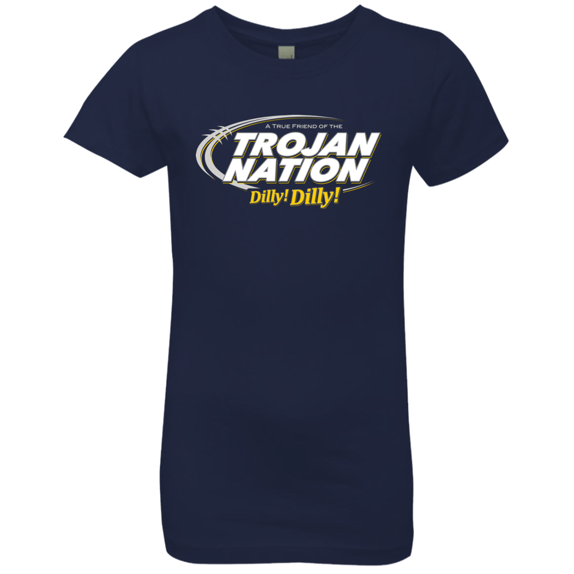 T-Shirts Midnight Navy / YXS USC Dilly Dilly Girls Premium T-Shirt