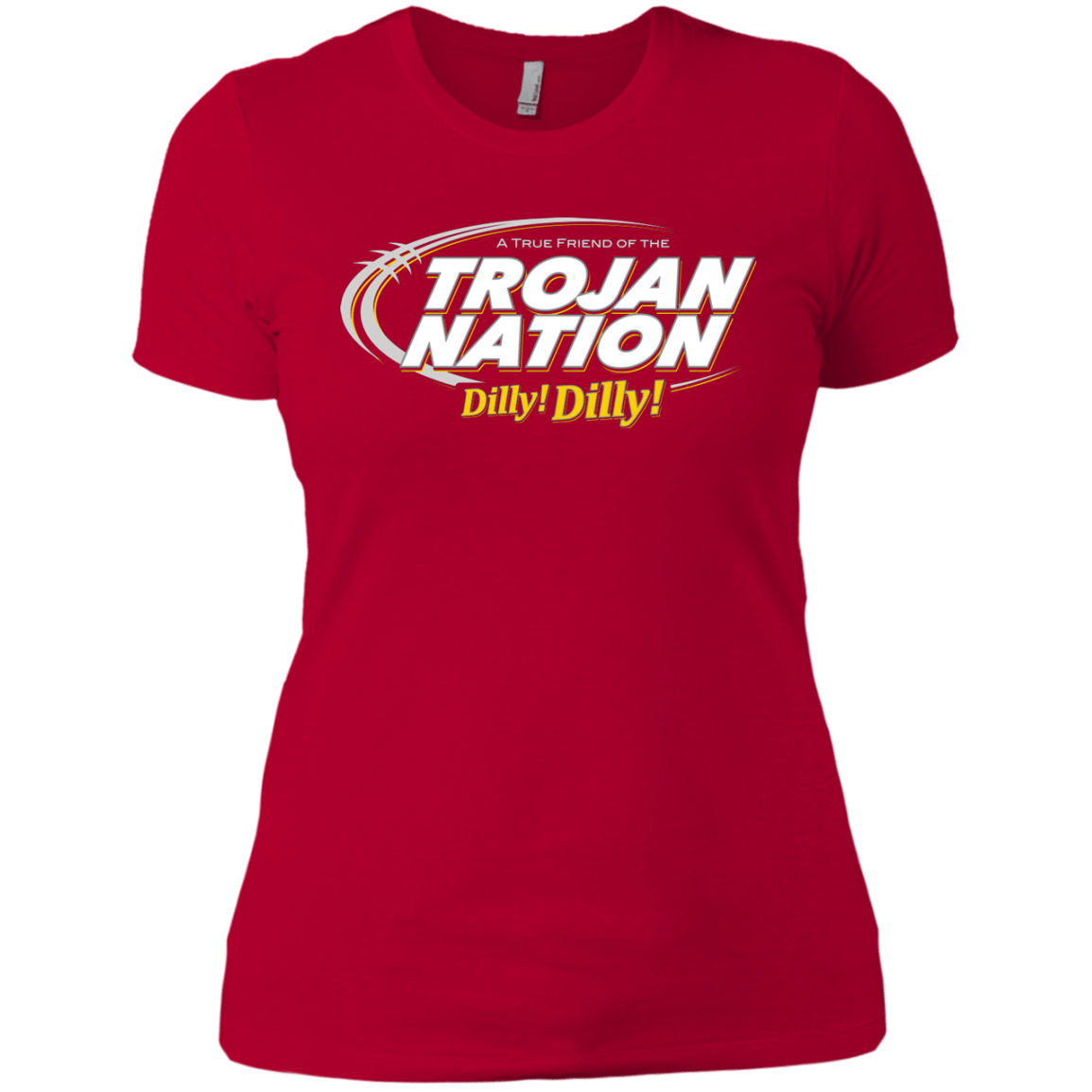 T-Shirts Red / X-Small USC Dilly Dilly Women's Premium T-Shirt