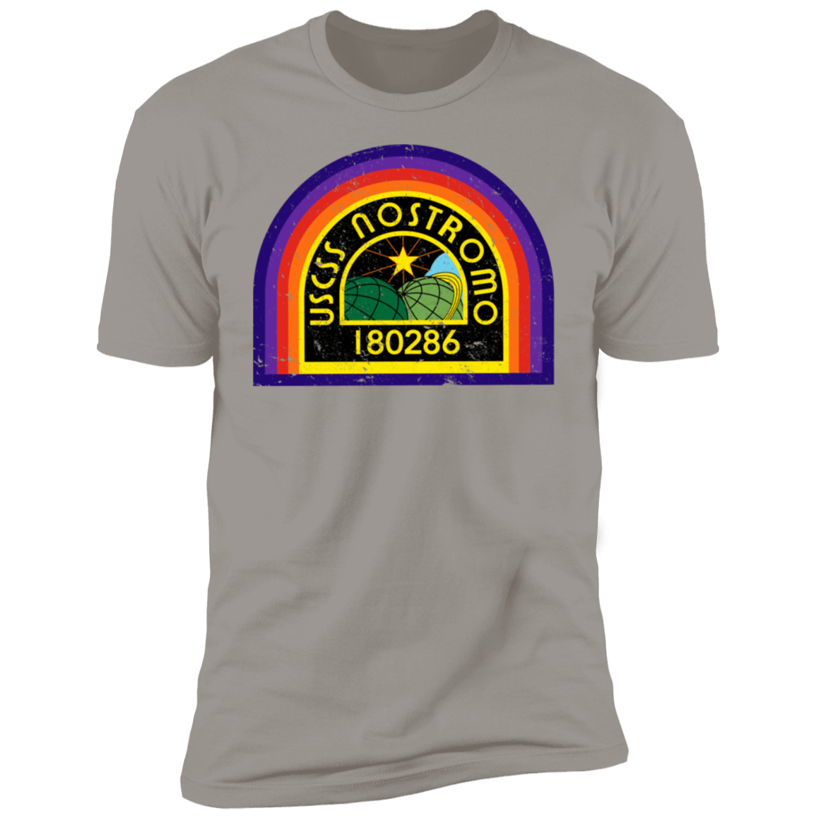 T-Shirts Light Grey / S USCSS Nostromo Men's Premium T-Shirt