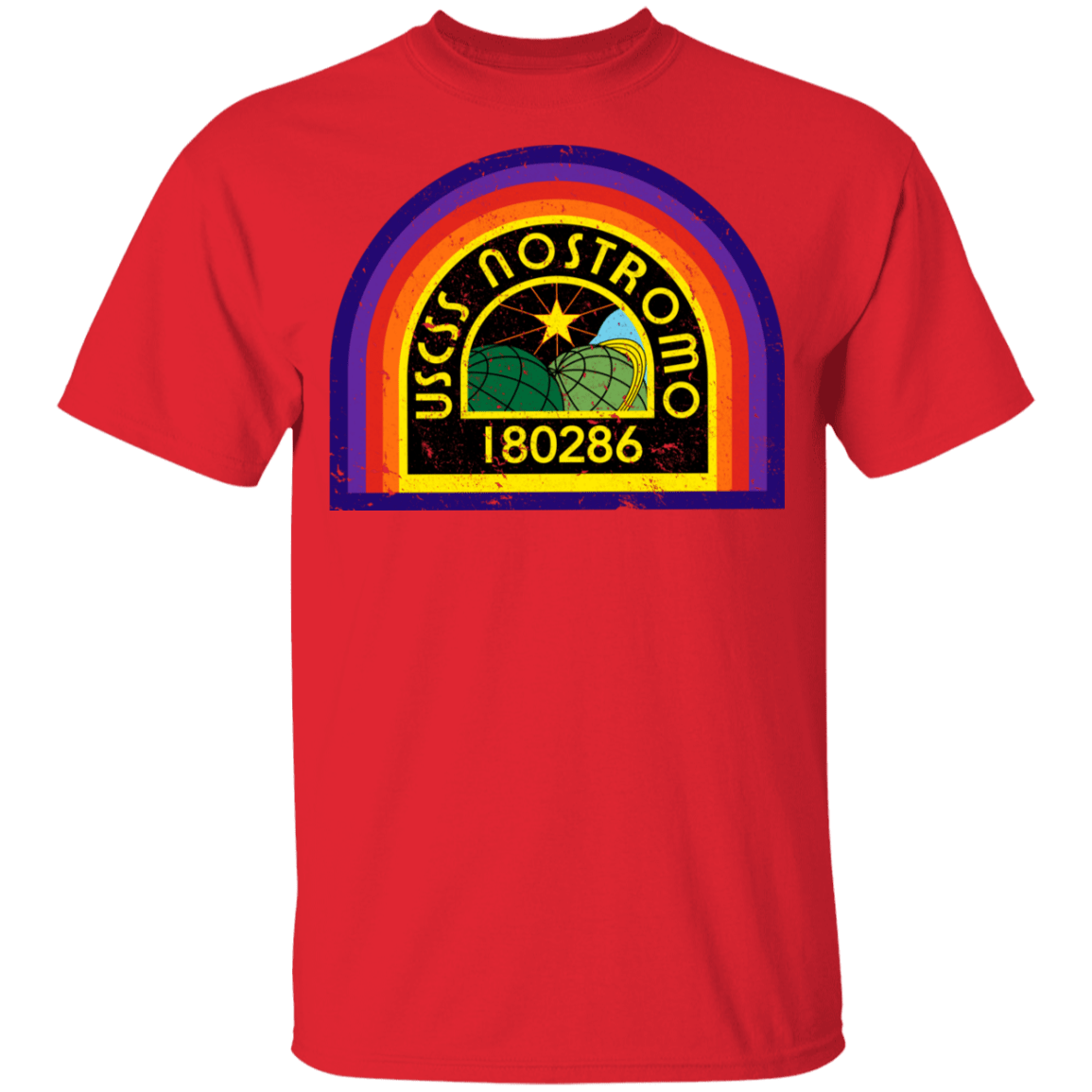 T-Shirts Red / YXS USCSS Nostromo Youth T-Shirt