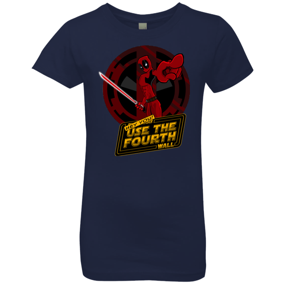 T-Shirts Midnight Navy / YXS Use The Fourth Wall Girls Premium T-Shirt