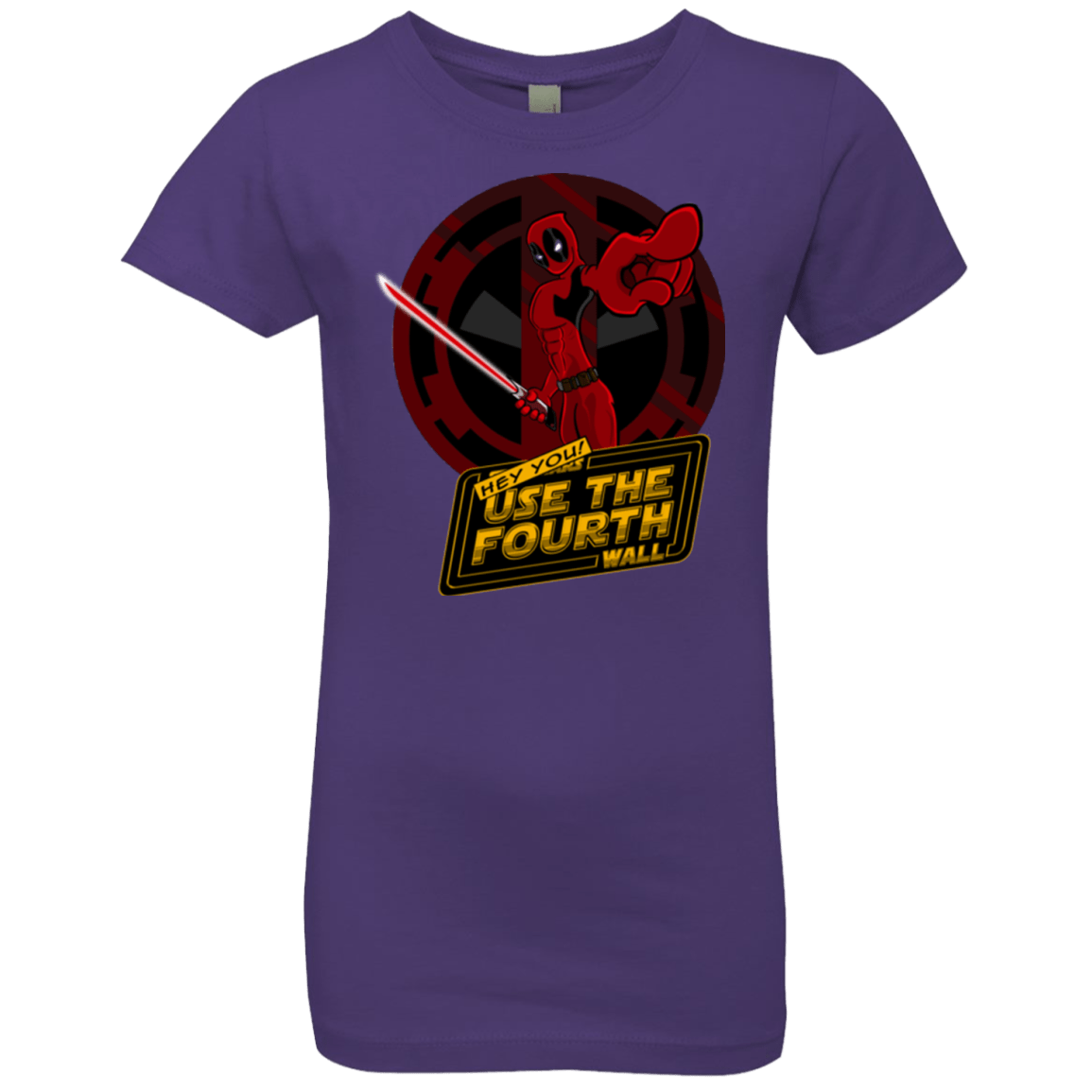 T-Shirts Purple Rush / YXS Use The Fourth Wall Girls Premium T-Shirt