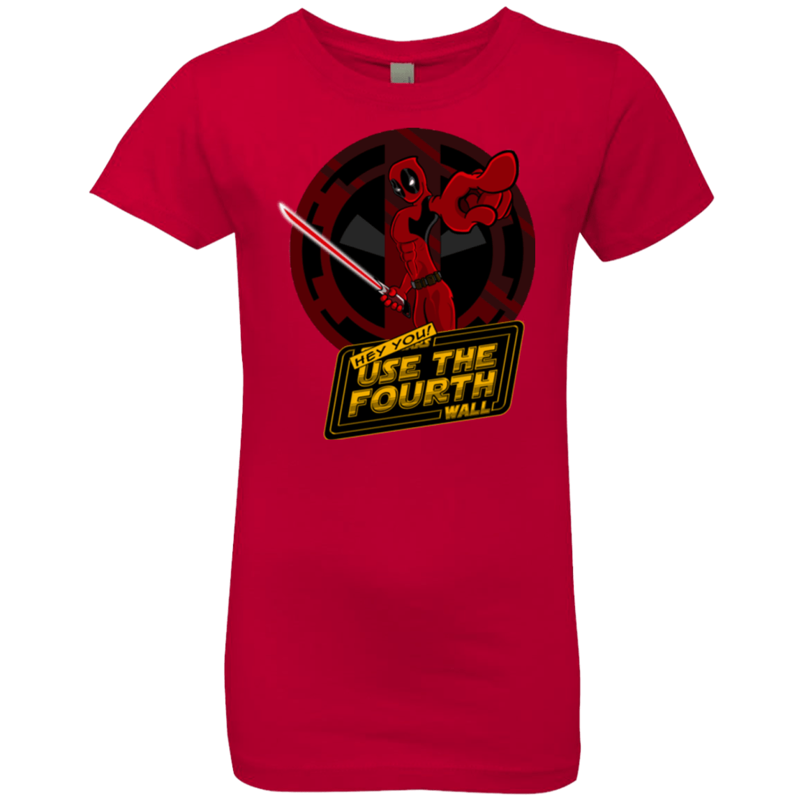 T-Shirts Red / YXS Use The Fourth Wall Girls Premium T-Shirt