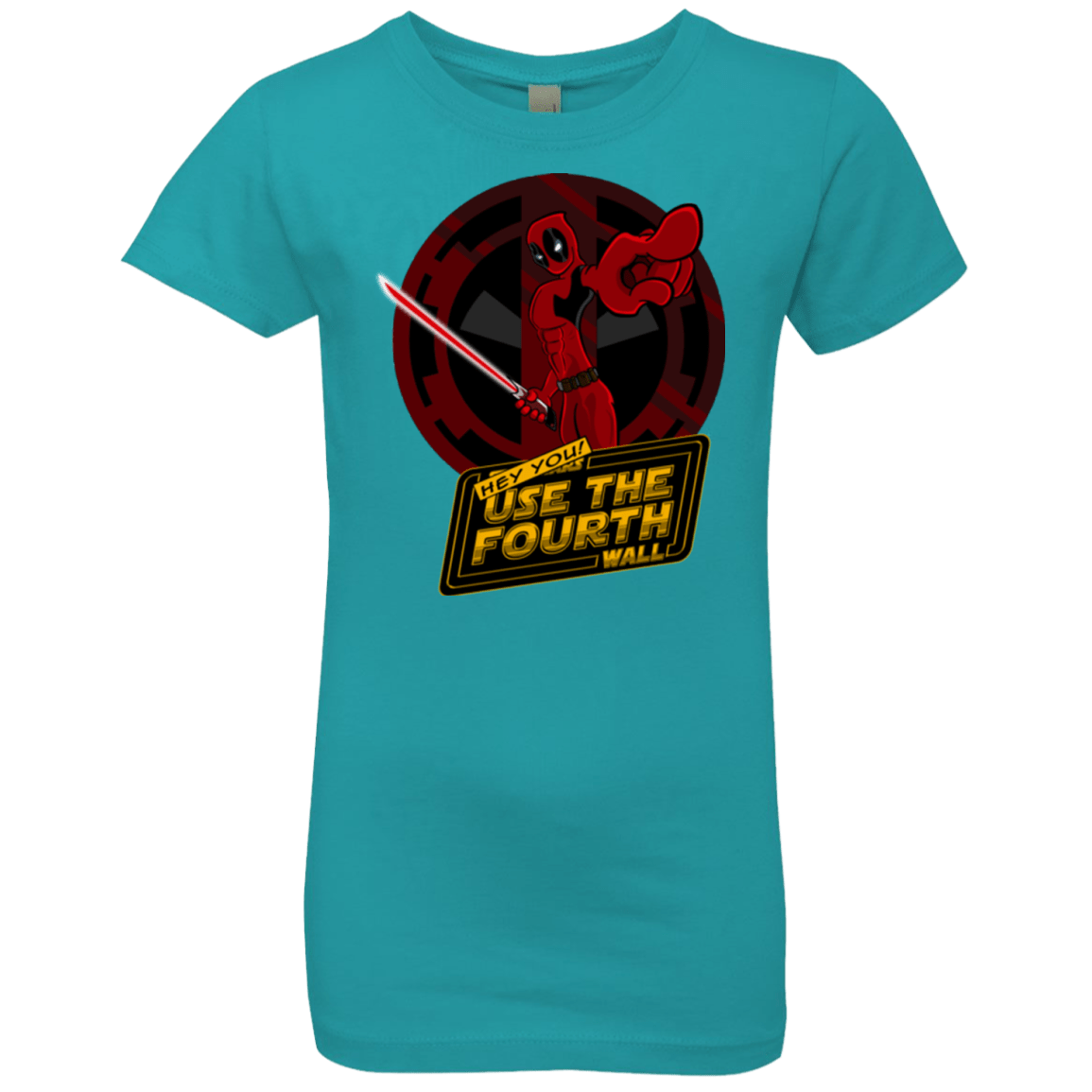 T-Shirts Tahiti Blue / YXS Use The Fourth Wall Girls Premium T-Shirt