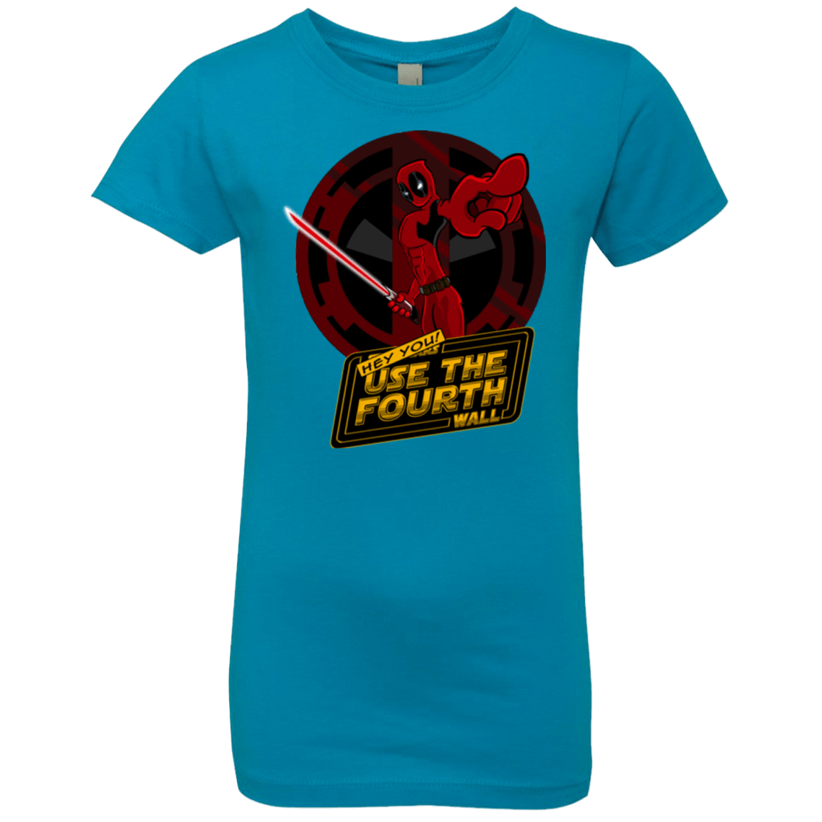 T-Shirts Turquoise / YXS Use The Fourth Wall Girls Premium T-Shirt