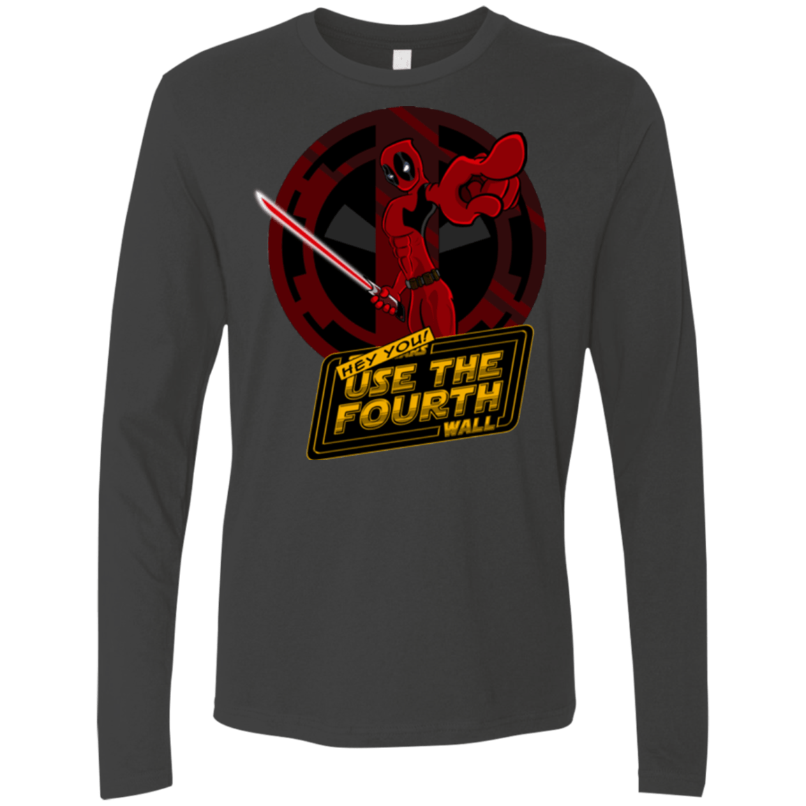 T-Shirts Heavy Metal / Small Use The Fourth Wall Men's Premium Long Sleeve