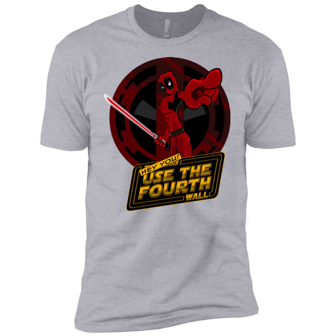 T-Shirts Heather Grey / X-Small Use The Fourth Wall Men's Premium T-Shirt