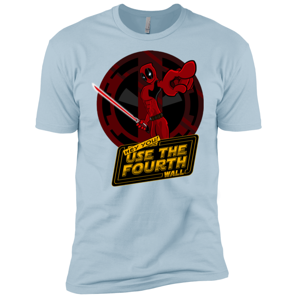 T-Shirts Light Blue / X-Small Use The Fourth Wall Men's Premium T-Shirt