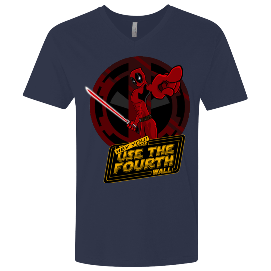 T-Shirts Midnight Navy / X-Small Use The Fourth Wall Men's Premium V-Neck