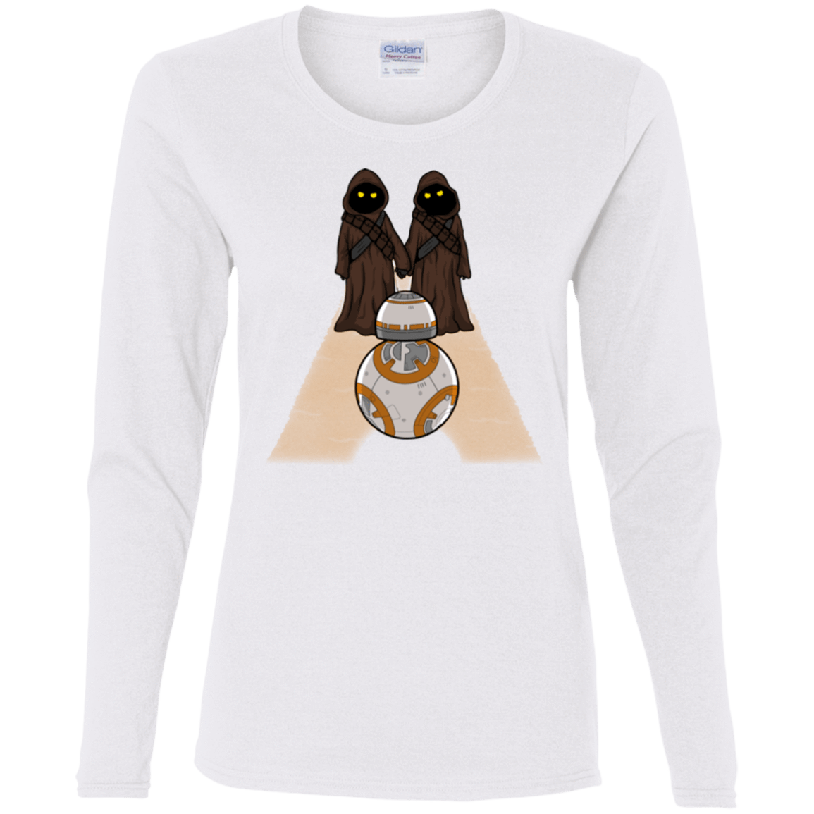T-Shirts White / S Utini Shining Women's Long Sleeve T-Shirt