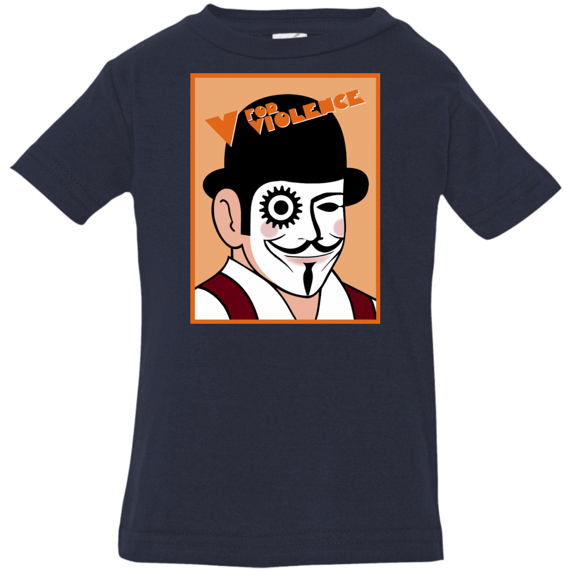 T-Shirts Navy / 6 Months V for Violence Infant PremiumT-Shirt