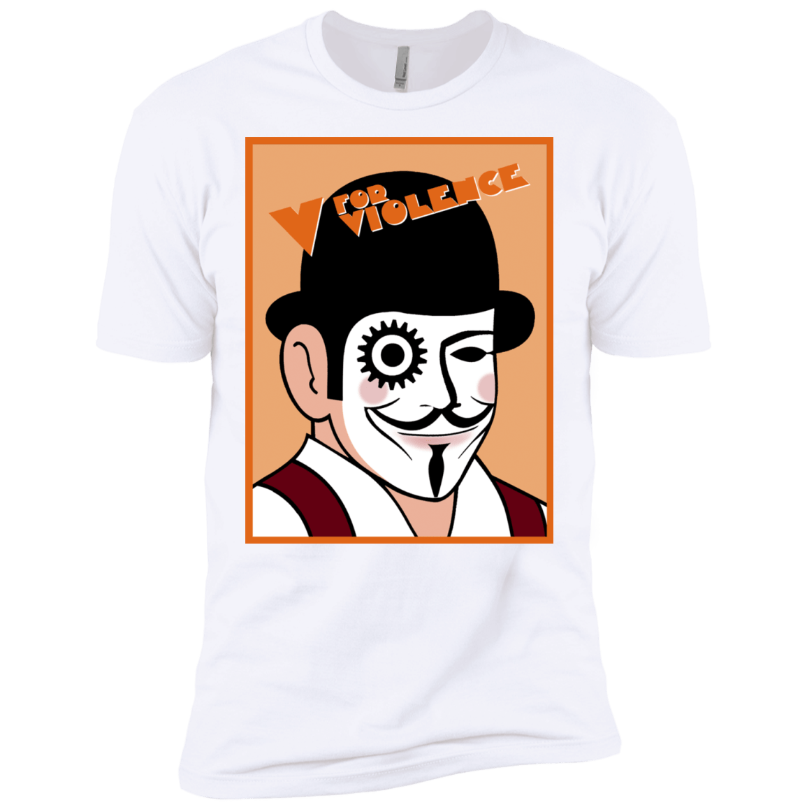 T-Shirts White / X-Small V for Violence Men's Premium T-Shirt