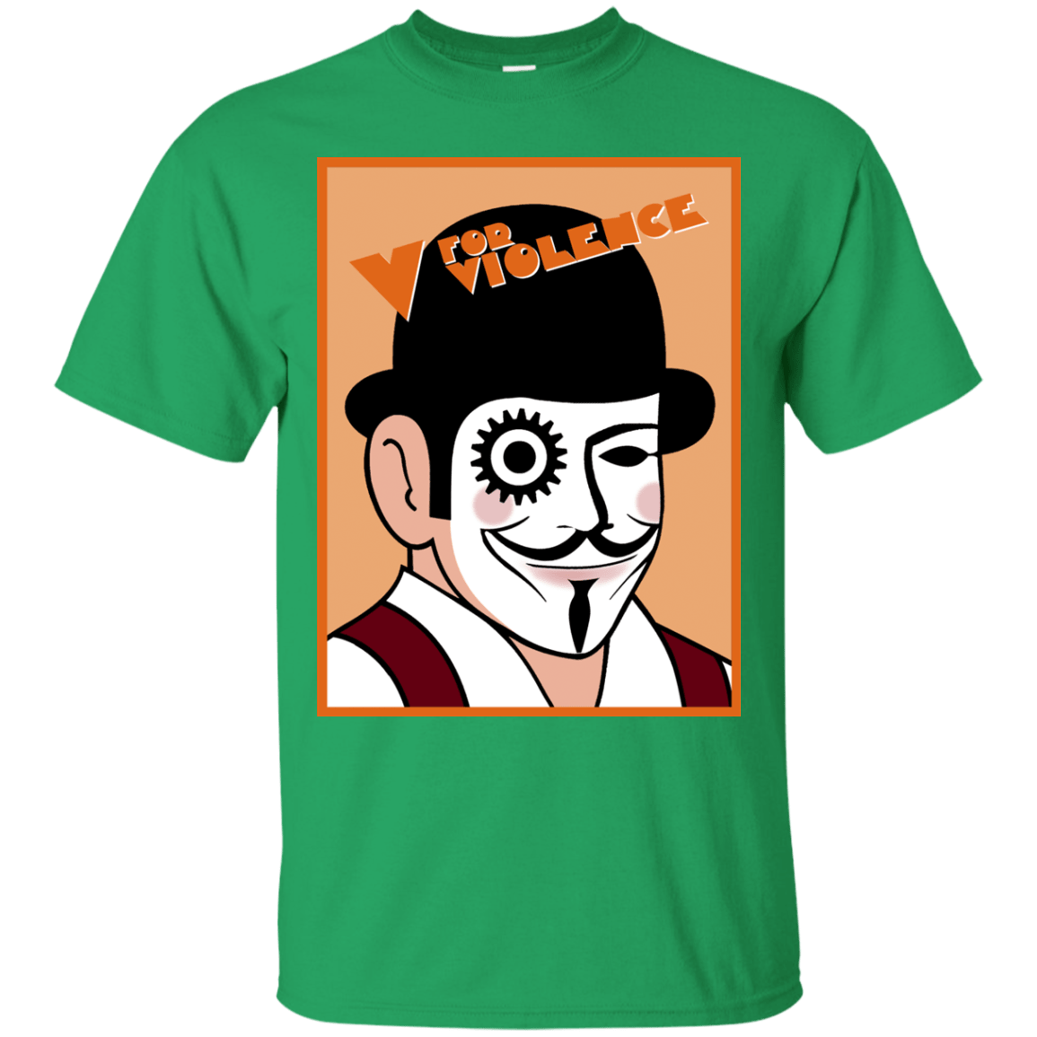 T-Shirts Irish Green / Small V for Violence T-Shirt